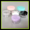 Frasco de Shampoo 15g Caixa de Creme PS Frasco de Creme Latas de Teste Amostra Frasco de Plástico Opcional Multicolorido