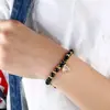 Pulsera de Cuentas Hecha a Mano Simple y Creativa para Estudiantes, Estilo Coreano, Unisex, Pulsera de Cristal Versátil