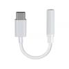 Adaptador de Auriculares Tipo-C Convertidor de Audio para Teléfono Móvil Cable Adaptador de Interfaz de Agujero Redondo Tipo-C a 3.5mm