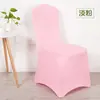 Fundas Elásticas Rojas y Blancas para Sillas de Restaurantes, Banquetes y Hoteles, Cobertura Total, a Prueba de Polvo, Fundas para Sillas de Boda, Fundas de Taburete de una Pieza