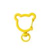 Clips de Resorte Coloridos, Anillas Abiertas Redondas, Anillas de Resorte de Oso, Accesorios para Llaveros DIY, Anillas de Conexión de Aleación