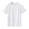 25 Camiseta Solona Pesada de Verão Masculina Solta Feminina Casual Versátil Fresca Seda Gelada Antibacteriana Cor Sólida Ombro Manga Curta
