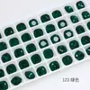 Dongzhou Nail Art Strass K9 Esmeralda com Fundo Pontiagudo Strass Irregular Acessórios para Joias DIY Strass para Unhas Populares Outono e Inverno