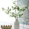 Clematis Britânico Artificial flor artificial decoração suave para casa Modelo de Quarto sala de estar pastoral europeia mesa de jantar flor de seda