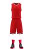 Aprobación directa de fábrica 2023 nuevo traje de baloncesto Slam Dunk cuello redondo malla grande transpirable jersey de entrenamiento de baloncesto