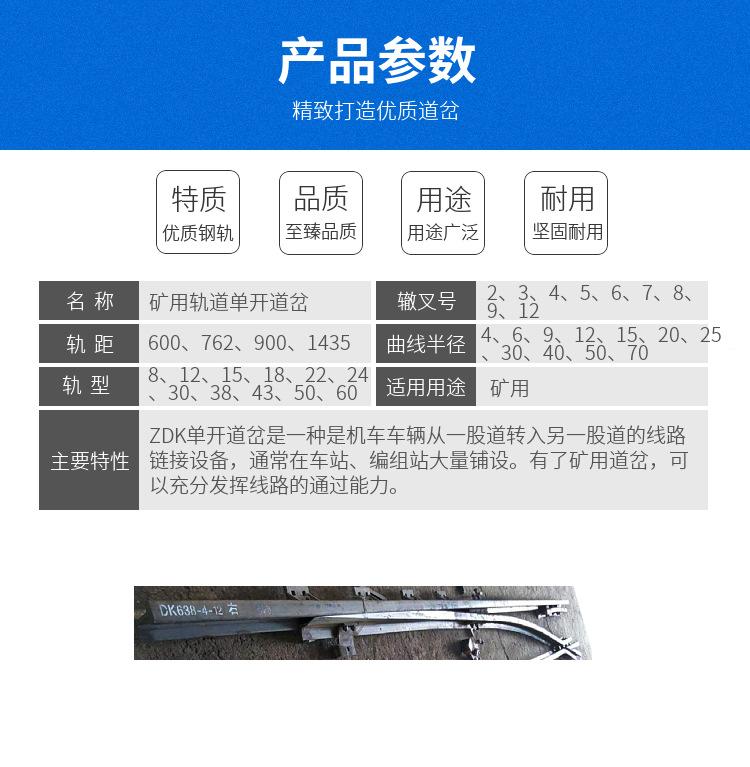 矿用道岔详情页