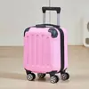Maleta Pequeña de Viaje de Comercio Exterior con Cerradura de Combinación, Maleta de Ruedas para Estudiantes, Maleta Ligera de Viaje, Maleta Multifuncional de Mano de 14 pulgadas Venta al por Mayor
