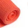 Borda ondulada cor papel crepom espessado flor artificial feita à mão material de papel decoração de feriado decoração de flor artificial