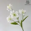 Flores Artificiales Fénix de Fuego Arreglo Floral de Piso para Bodas Ramo para el Hogar Adornos de Alta Gama Arte Floral Fotográfico Flores de Seda