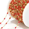 Corrente de Gotejamento para Óleo Labial de Aço Inoxidável 2mm Acessórios para Pulseira Colar DIY Tornozeleira Simples Acessórios de Joias Femininas Atacado