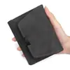 Nova Carteira Feminina Curta Simples, Estilo Retrô Couro Fosco Compacta Dobrável Porta-Moedas, Clutch e Porta-Cartões