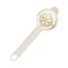 Separador de Claras de Huevo con Mango Largo para Venta al por Mayor Fabricante Filtro para Huevos Herramienta de Cocina para Hornear Separador de Yema y Clara de Huevo