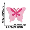 Mil Vitórias Novo Tecido Colorido com Bordado de Borboleta Patch Decoração de Borboleta Desenho Animado Patch para Roupa Jaqueta Puffer Termocolante Em Estoque