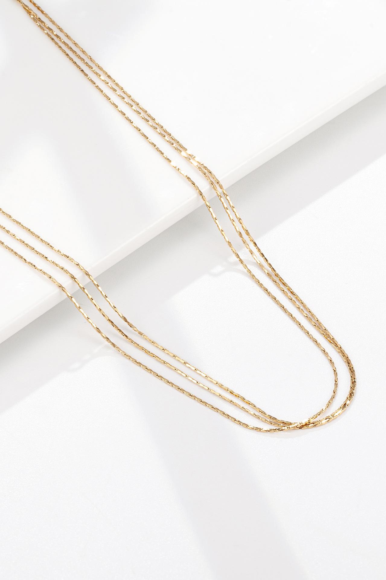 项链不掉色女夏季高级感