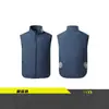 Colete de roupa com ar condicionado de fonte transfronteiriça com ventilador de resfriamento roupa canteiro de obras ao ar livre carregamento USB ventilador de roupa colete logotipo
