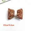 Accesorios de Lazo de Algodón con Lunares de Tela, Tocado Mini Almohada Nudo, Decoración para Pasador, Accesorios para Zapatos, Calcetines y Gorros de Niños