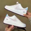 Tênis Putian Original Af1 Air Force One Tênis Masculino Edição Limitada Dia dos Namorados Casual Esportivo Versátil Tênis Branco Feminino