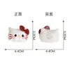 Novo Acessório Decorativo de Coelho Adorável com Orelhas Longas Bordado 3D de Desenho Animado Fofo Preenchido com Algodão Acessórios de Cabelo Bolsas Roupas Peças DIY