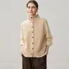 Estilo Coreano Outono/Inverno Novo Colete de Caxemira Simples Casual de Botão Único Sem Mangas Para Sobrepor Feminino Elegante Tricô