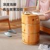 Cubeta para Pies Invierno Cubeta Alta y Profunda para Salud de Pantorrillas y Aislamiento Cubeta para Baño de Pies Hogar Madera Sólida Cubeta para Fumigación Cubeta para Lavado de Pies Cubeta de Madera