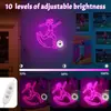 Letrero de Neón de Fútbol para Niñas - Decoración de Pared Deportiva Regulable con Alimentación USB, Regalos Únicos para Chicas Futbolistas Mujeres, Luces de Neón LED para Amigos Dormitorio Universitario Accesorios para Aficionados al Fútbol