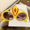 Nuevas Gafas de Sol para Niños Ultraman Mecha Dibujos Animados Lindas Para Actuación Gafas de Sol para Bebé Estilo Urbano Anti-UV