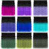 Peluca sombrero cabello rizado seda de alta temperatura permanente de maíz color degradado peluca pieza de peluca desmontable moda peluca sombrero degradado