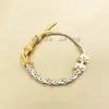 6 Nuevos Estilos de Pulseras de Nudo Flor de Durazno, Pulseras Tejidas a Mano de Hilo Rojo y Amarillo, Pulseras de Hilo de Jade para Mujer de Alto Valor Estético al por Mayor