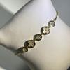 Pulsera de Trébol de Cuatro Hojas de Fritilaria Natural Color Libre Estilo Coreano Dulce Combinable Cuerda de Mano Deslizante Pulsera con Sentido del Diseño de Moda