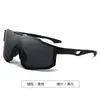Nuevas Gafas Deportivas para Exteriores Gafas de Sol a Prueba de Viento para Hombres y Mujeres Gafas de Sol de Colores con Marco Grande Estilo Motociclista Delgadas para Mujeres