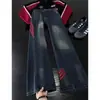 Jeans de Mezclilla Lavados Desgastados Estilo Retro Americano para Hombre 2026 Primavera Nuevos Pantalones de Pierna Recta, Suelta y Ancha Tendencia