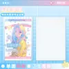 Postal Brillante de Cartulina Blanca Ultra Clara de Siete Colores con Imágenes Personalizadas, Autoimpresa, Tarjeta de Felicitación Casera con Temática de Anime