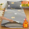 Funda de colchón de terciopelo de leche de invierno, dormitorio estudiantil de vellón de coral 90x190, sábana de cama con forro de vellón y grosor extra, funda de colchón