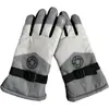Guantes Calientes de Invierno para Hombre, Motocicleta, Bicicleta Eléctrica, Riding, Forro Grueso de Felpa, Cortavientos, Resistentes al Frío, Impermeables, Guantes de Esquí para Mujer