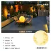 Lâmpada de Lua Solar para Jardim Exterior Luz de Paisagem Camping Iluminação Lunar Impermeável Ambiente de Jardim Gramado Luminária de Chão