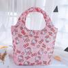 Nova Bolsa Térmica Grande de Lancheira Impermeável com Desenhos Isolamento Térmico Bolsa de Gelo para Conservação de Sorvete Bolsa de Mão Térmica para Saída Piquenique