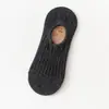 Calcetines para Hombre Primavera y Verano Nuevos Color Sólido Casual Cortos Bajos Calcetines Invisibles para Hombre