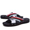 Chinelos masculinos plus size de couro bovino legítimo, chinelos leves, sapatos de praia, sandálias antiderrapantes para casa, atacado