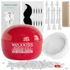 Set de Máquina Pequeña Mini de Terapia de Cera Portátil Máquina Derretidora de Cera para Depilación Parcial de Barba y Cejas Transfronterizo