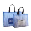 Bolsas de Tela No Tejida Laminada con Patrones de Logotipo Impresos Personalizados para Clases de Entrenamiento, Publicidad, Exposiciones y Bolsas Ecológicas