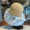 Sombrero de Pescador de Paja Abierto con Tiras Sombrero de Playa Ins Negro de Goma Sombrero de Pescador para Mujer Salida de Verano Protección Solar Sombrero de Sol de Playa