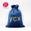 Bolsas de Veludo com Cordão Personalizadas Venda Direta Pequenas Bolsas de Veludo Bordadas para Joias e Artesanato Bolsas de Veludo para Armazenamento