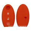 Adecuado para Nissan Funda de Silicona para Llave de Tres Botones para Nuevo Teana, Qashqai, X-Trail, Sylphy, Tiida