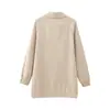 Comercio exterior al por mayor de ropa de mujer 2025 primavera estilo europeo y americano moda francesa abrigo chaqueta bomber larga 9929228