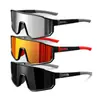 Nuevas Gafas de Ciclismo de Marco Grande Estilo Europeo y Americano para Hombres, Gafas de Sol Resistentes al Viento para Deportes al Aire Libre para Mujeres, Gafas Integradas para Montañismo, Gafas de Esquí