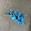 Flores Artificiales Impresas en 3D, Nuevas Orquídeas Mariposa de 9 Cabezas para Decoración de Bodas, Accesorios de Fotografía, Arreglos de Piso, Decoración de Muebles, Flores Falsas al por Mayor