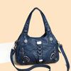 Bolsos de Mujer Populares Transfronterizos de Comercio Exterior Bolsos de Mujer Europeos y Americanos Bolsos de Hombro de Moda de Gran Capacidad Bolsos Cruzados de Mano Venta al por Mayor para Mujer