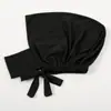 Artículo popular de comercio exterior: Bufanda para el cuello elástica versátil de seda de leche, sombrero, moda malaya, color liso, básico, pañuelo para la cabeza étnico, sombrero