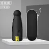 Paraguas Plegable de Cinco Secciones con 8 Varillas para Protección Solar, Paraguas de Bolsillo tipo Cápsula, Paraguas Plegable Negro con Recubrimiento para el Sol, Paraguas Pequeño Transparente para el Sol, Paraguas para Sol y Lluvia, Paraguas Promocional