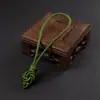 Nó Mandala Tecido à Mão DIY Corda Pendurada Antiga Alça com Fivela Plana Nó Concêntrico Estilo Chinês Nó de Corda Fábrica Atacado Corda Pendurada
